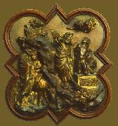 Lorenzo Ghiberti Sacrifice of Isaac oil painting
